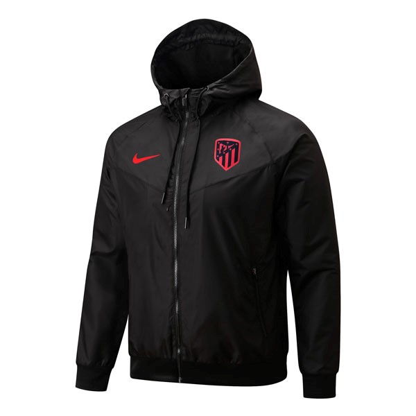 Windjacke Atletico Madrid 2022-2023 Schwarz